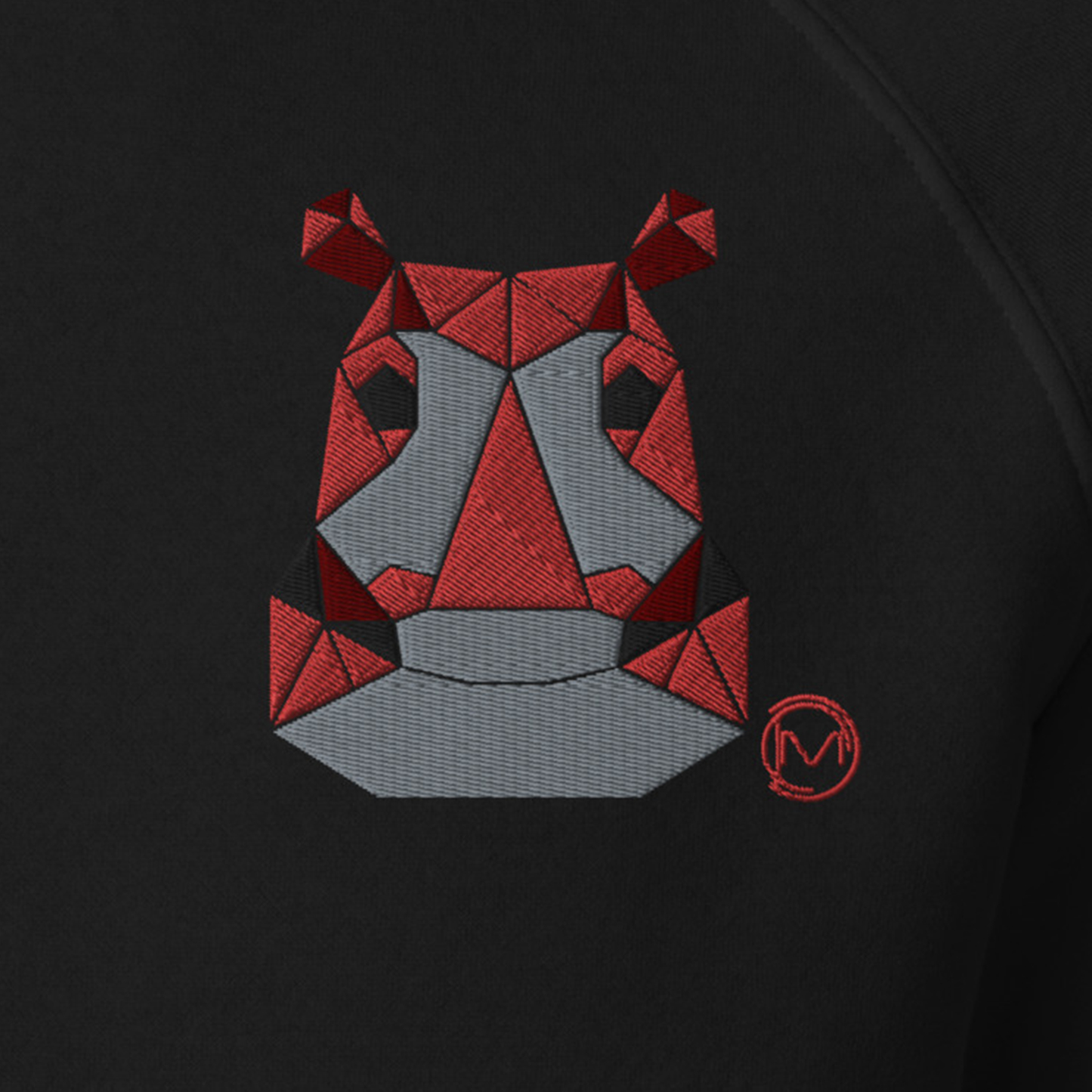 Unisex Hoodie - Hippo (Embroidery)