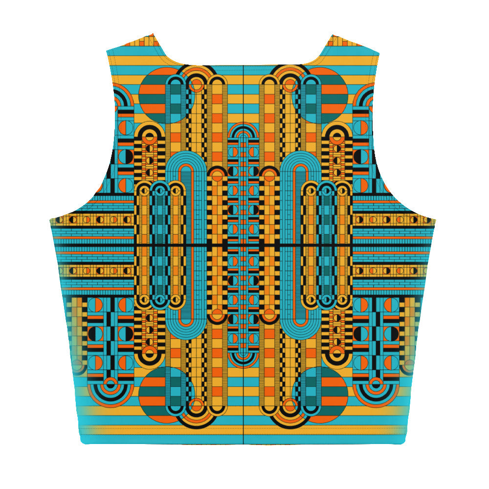Crop Top - African pattern (All-Over Print)