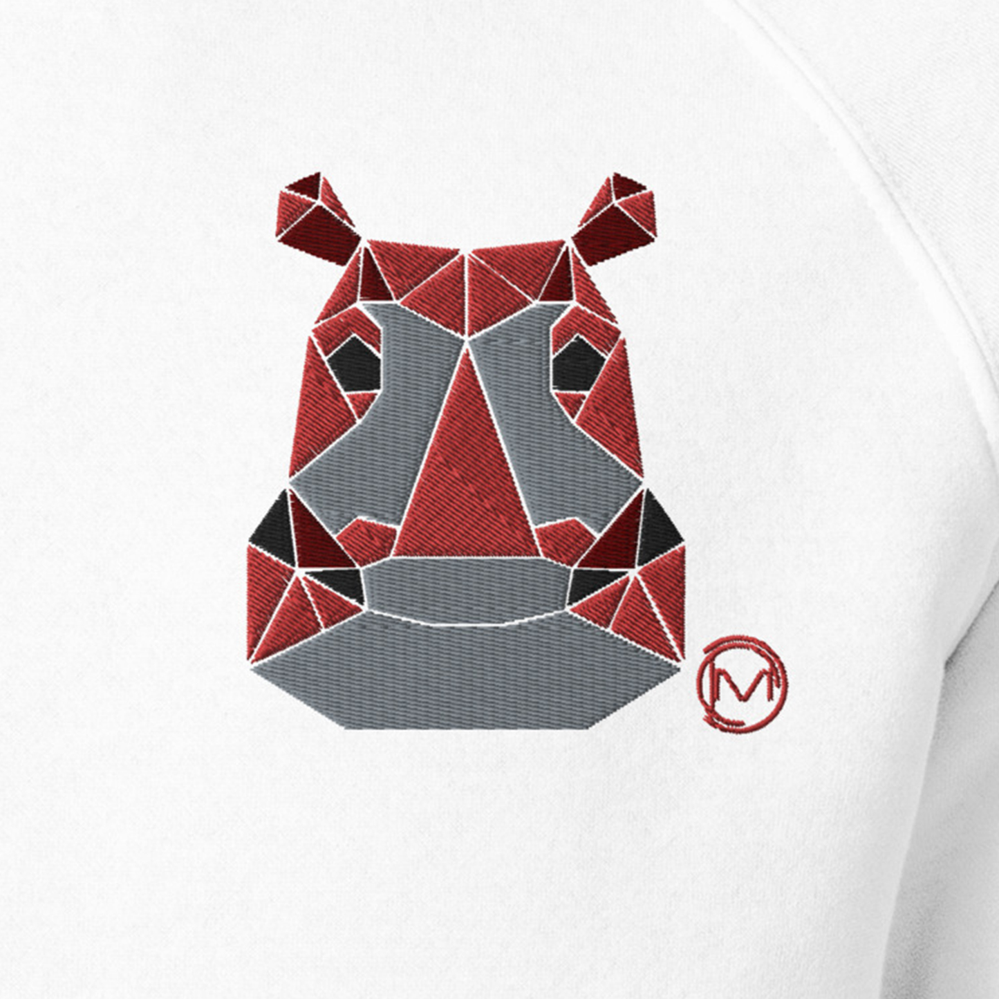 Unisex Hoodie - Hippo (Embroidery)