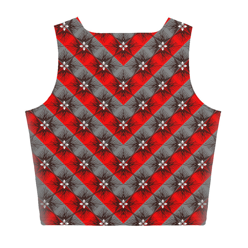 Crop Top -  African pattern (All-Over Print)