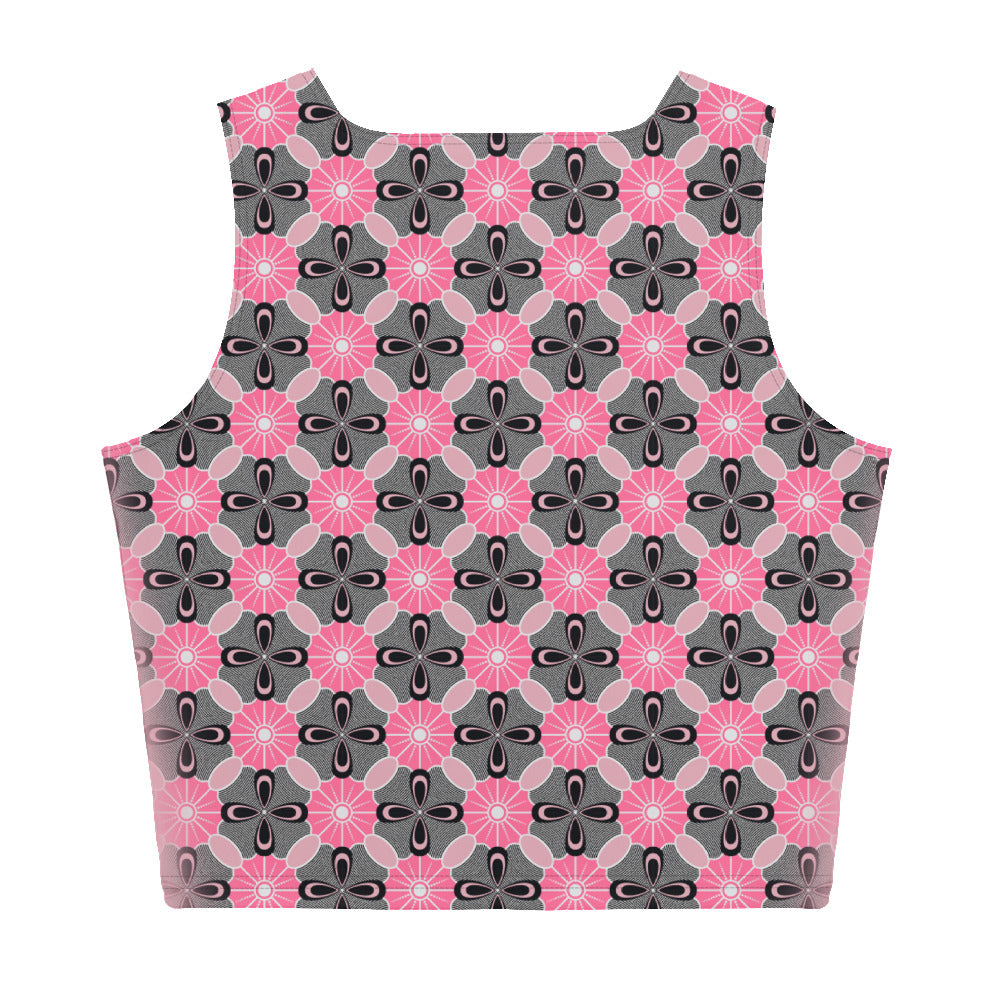 Crop Top -  African pattern (All-Over Print)