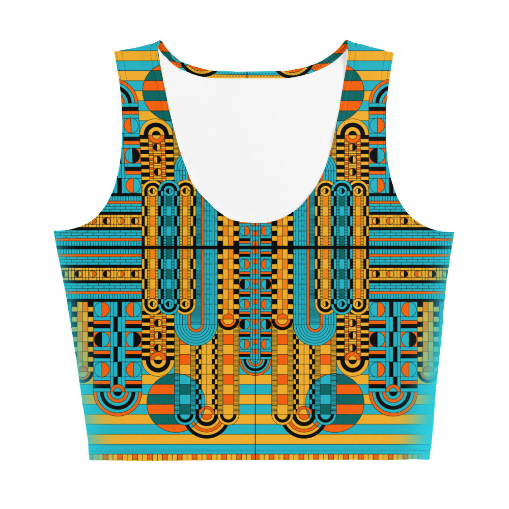 Crop Top - African pattern (All-Over Print)