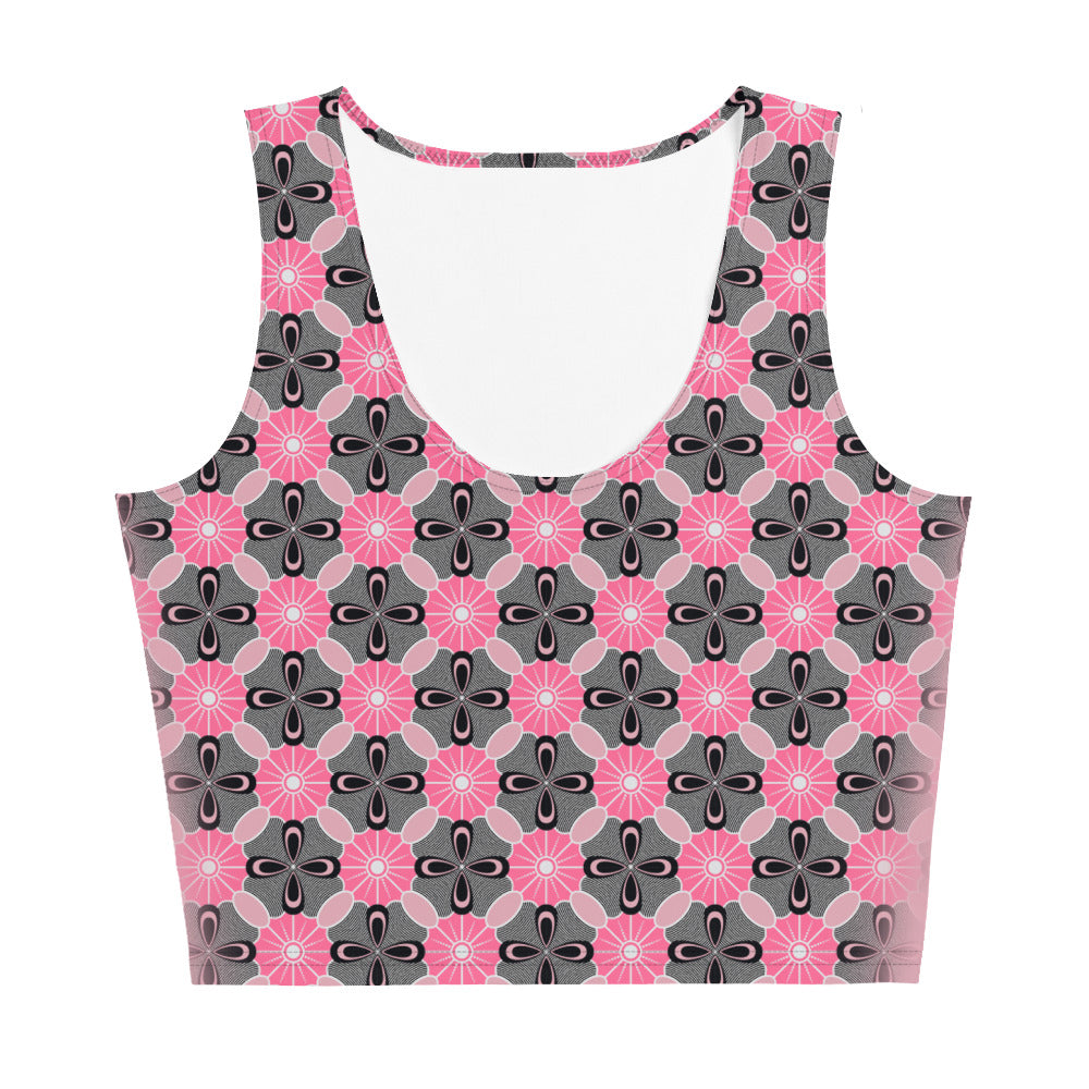 Crop Top -  African pattern (All-Over Print)