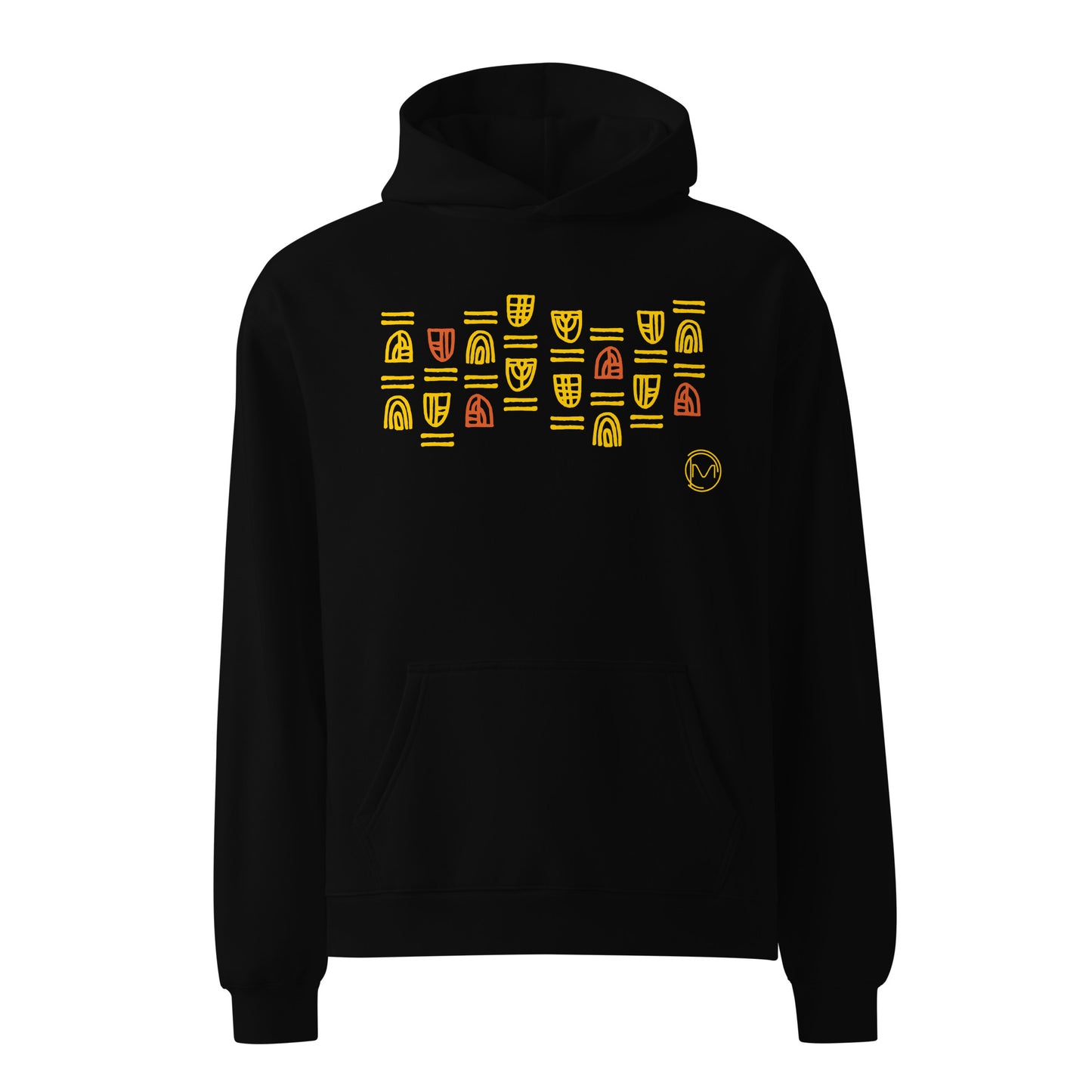 Unisex oversized hoodie - Tribal 3